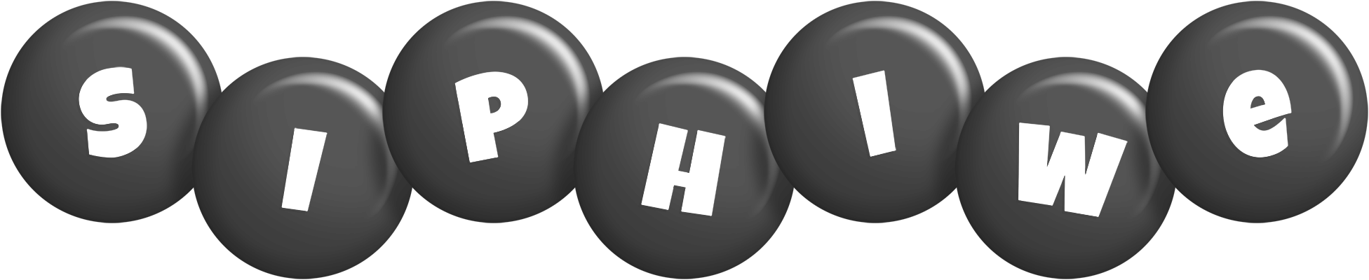 Siphiwe candy-black logo