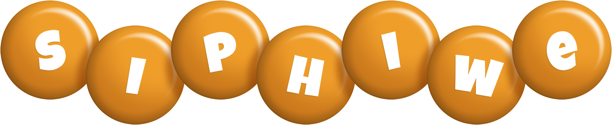 Siphiwe candy-orange logo