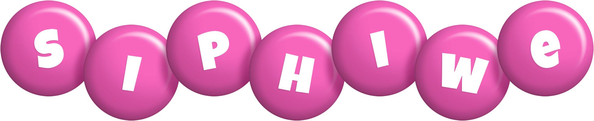 Siphiwe candy-pink logo