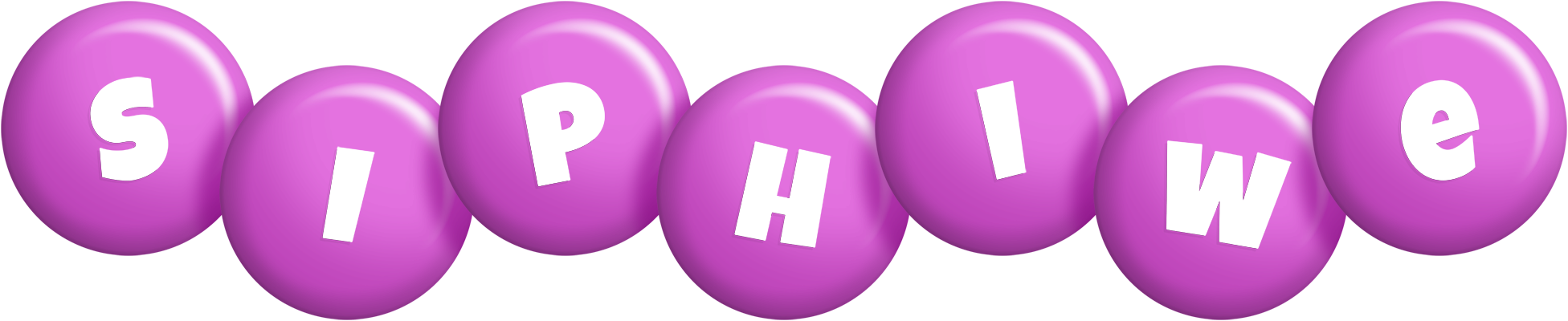 Siphiwe candy-purple logo
