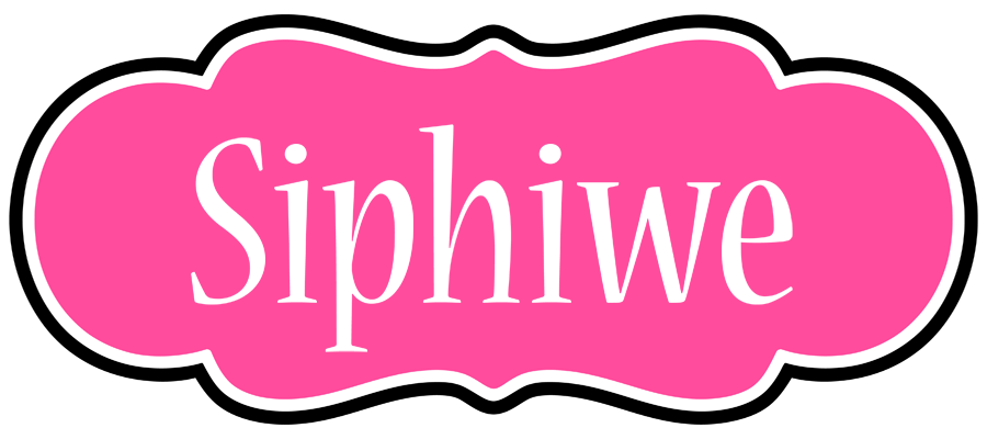 Siphiwe invitation logo