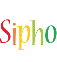 Sipho birthday logo