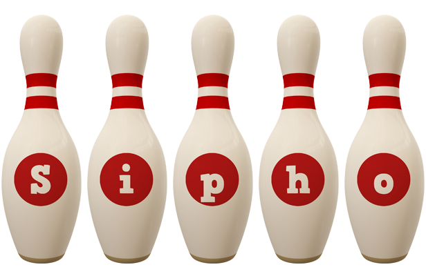 Sipho bowling-pin logo