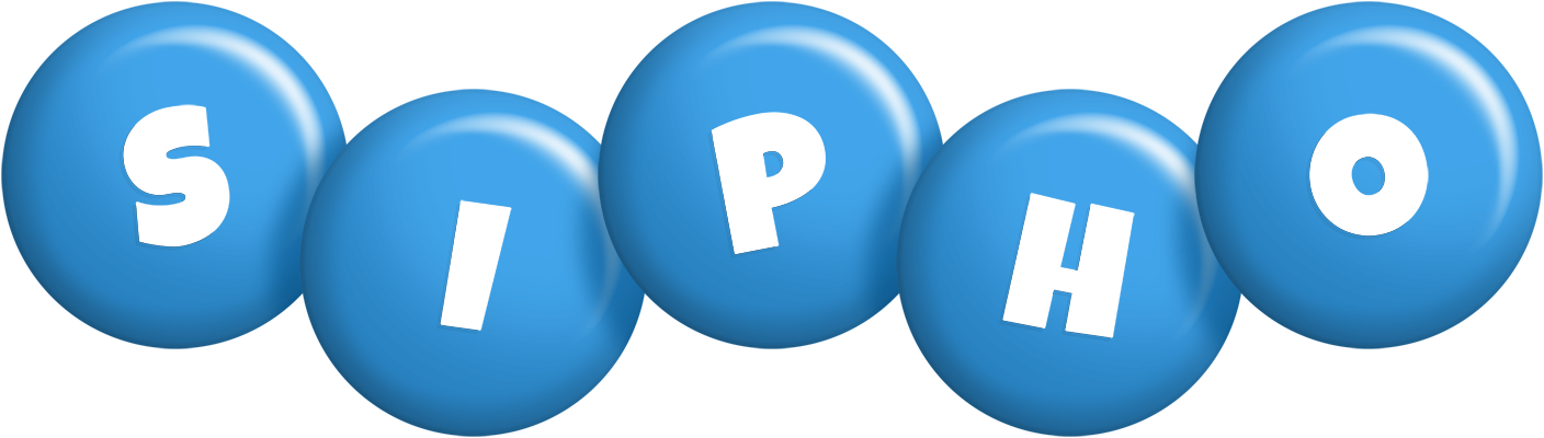 Sipho candy-blue logo