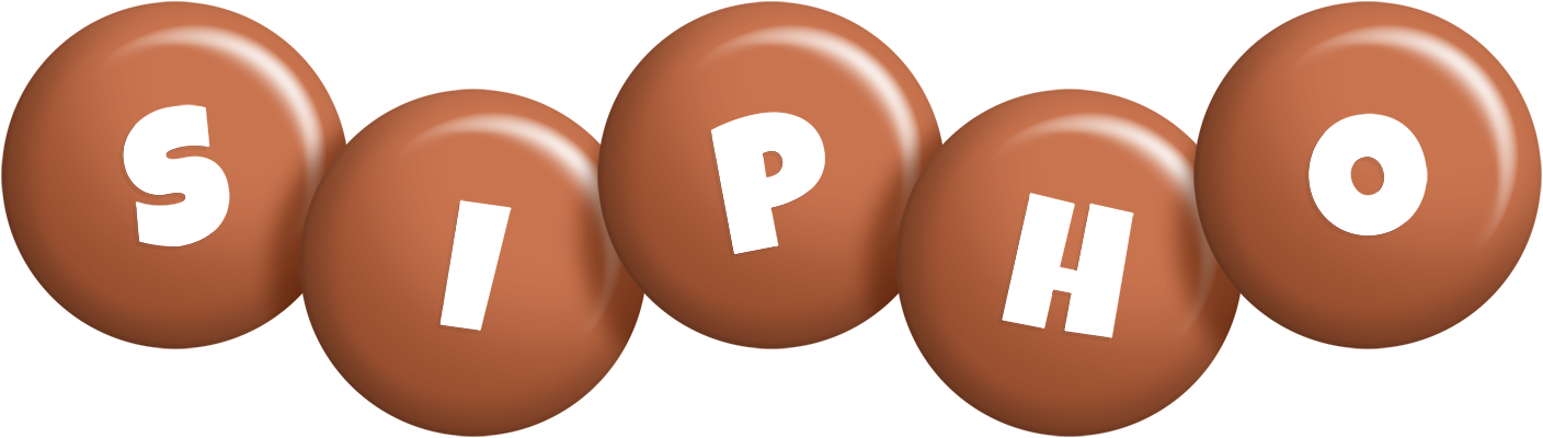 Sipho candy-brown logo