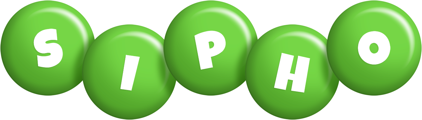 Sipho candy-green logo