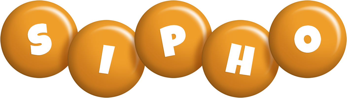 Sipho candy-orange logo