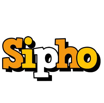 Sipho cartoon logo