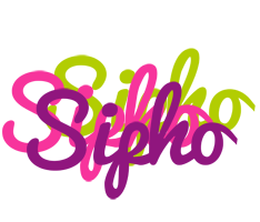 Sipho flowers logo