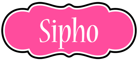 Sipho invitation logo