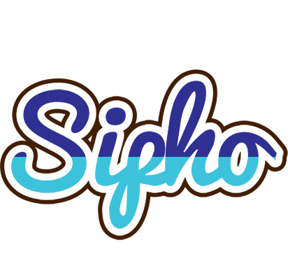 Sipho raining logo