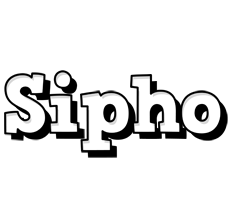 Sipho snowing logo