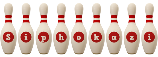 Siphokazi bowling-pin logo