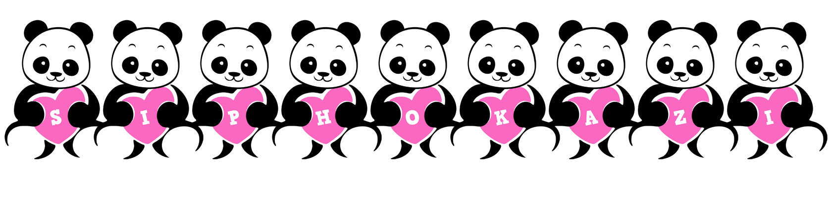 Siphokazi love-panda logo