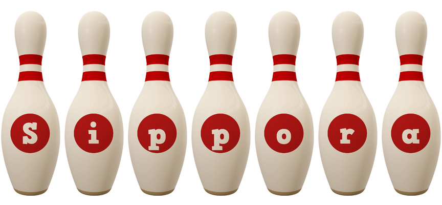 Sippora bowling-pin logo