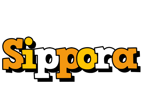 Sippora cartoon logo