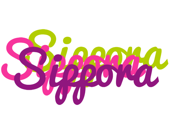 Sippora flowers logo
