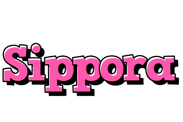 Sippora girlish logo
