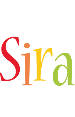 Sira birthday logo