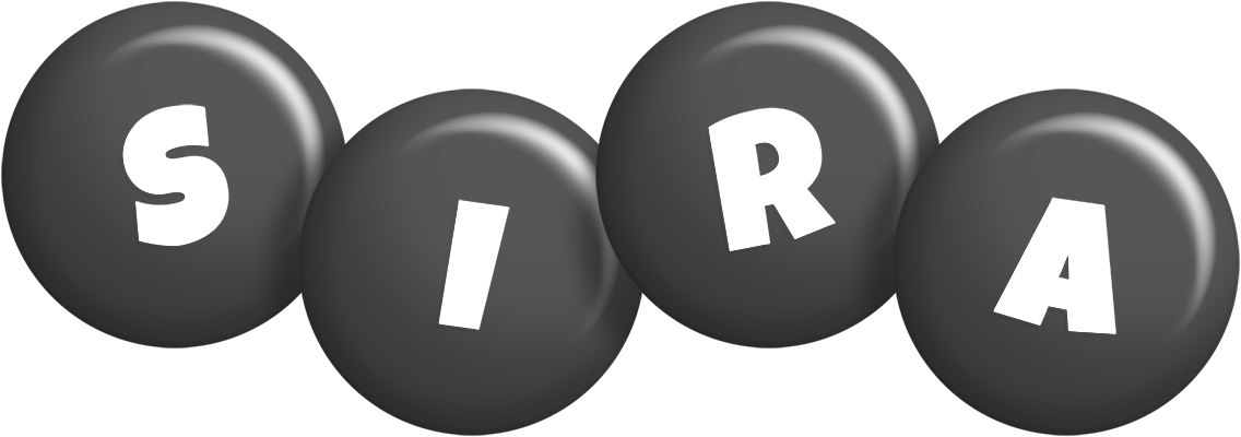 Sira candy-black logo