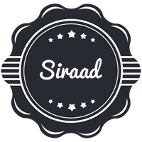 Siraad badge logo