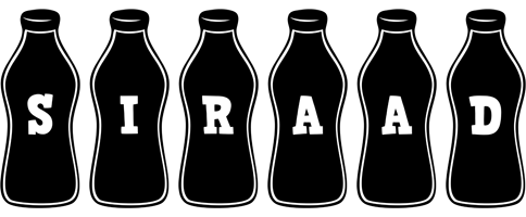 Siraad bottle logo