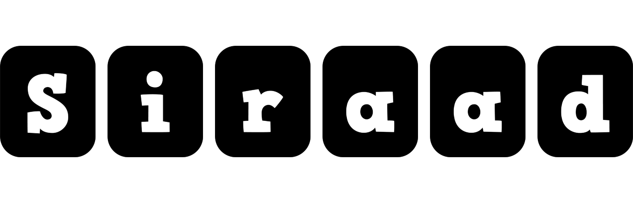 Siraad box logo