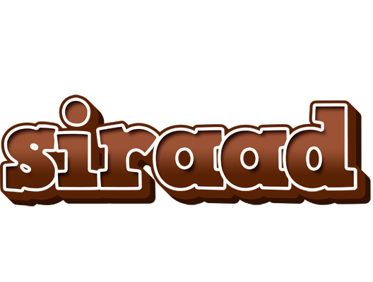 Siraad brownie logo