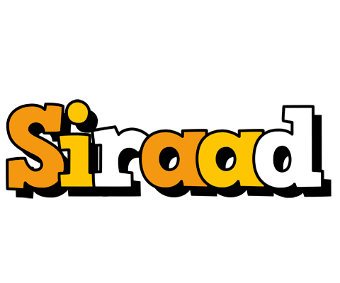 Siraad cartoon logo