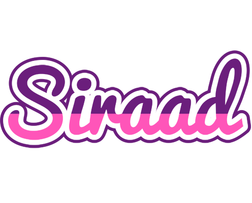 Siraad cheerful logo