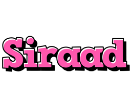 Siraad girlish logo