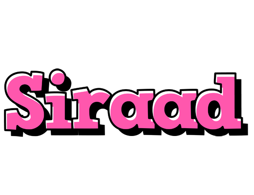 Siraad girlish logo
