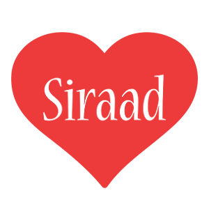 Siraad love logo