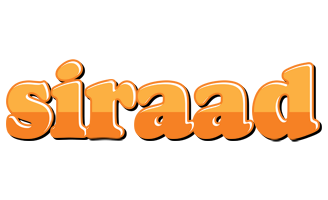 Siraad orange logo