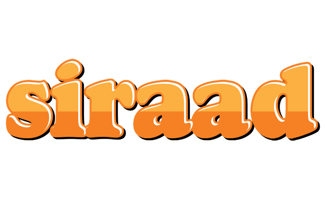 Siraad orange logo