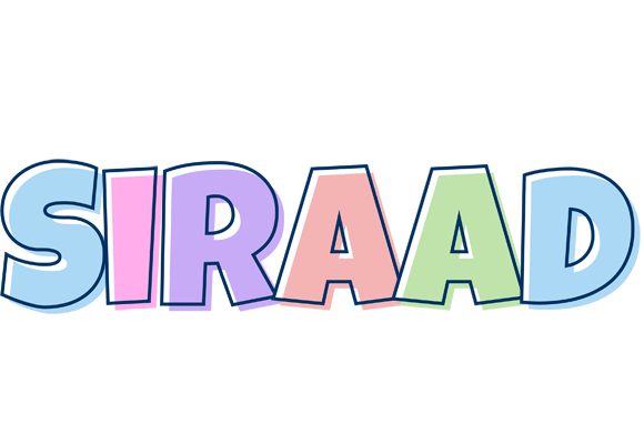 Siraad pastel logo