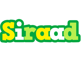 Siraad soccer logo