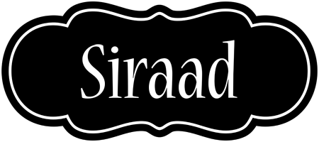 Siraad welcome logo