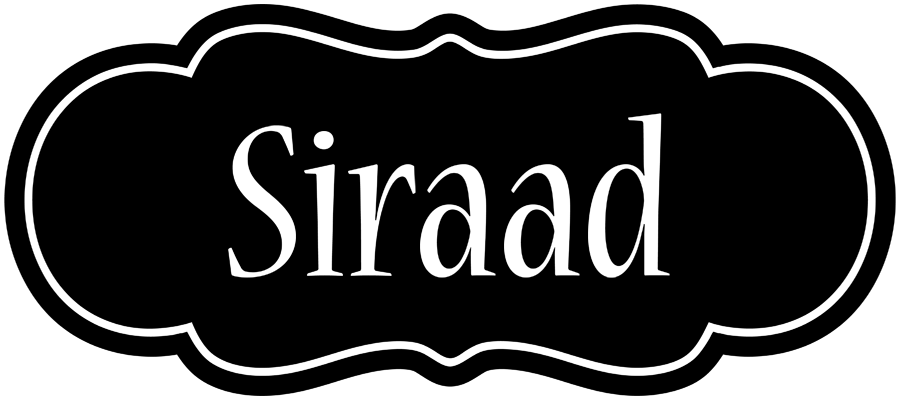 Siraad welcome logo