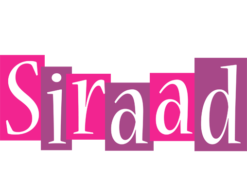 Siraad whine logo