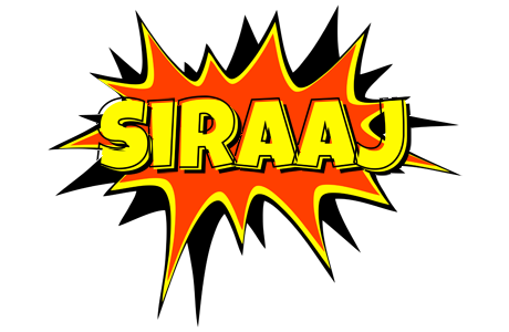 Siraaj bazinga logo