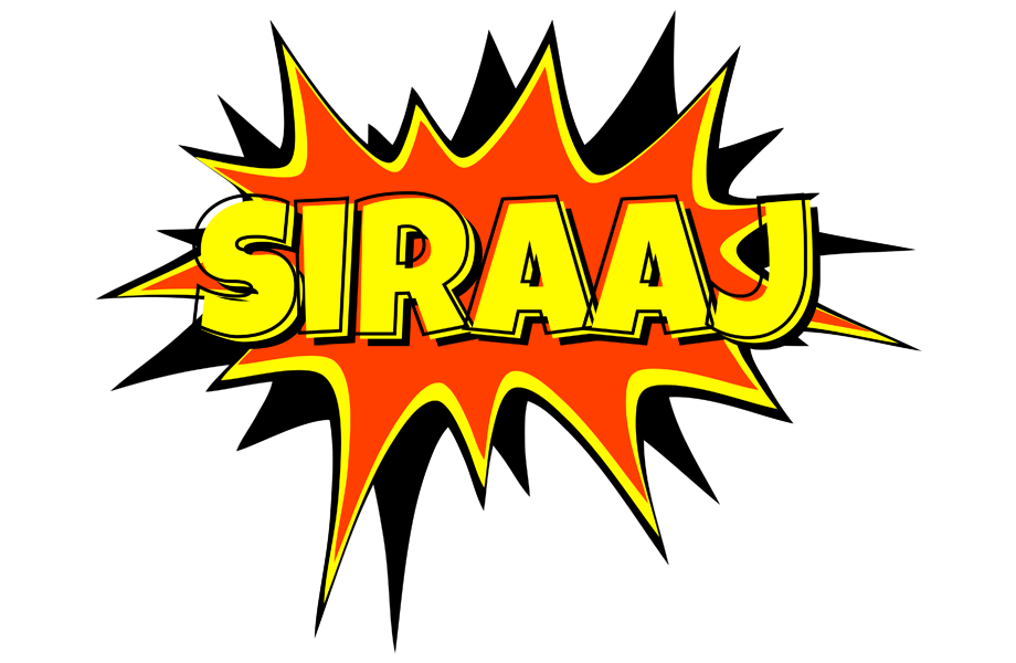 Siraaj bazinga logo