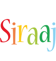 Siraaj birthday logo
