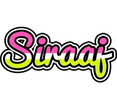 Siraaj candies logo