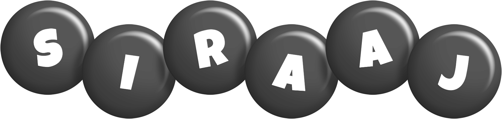 Siraaj candy-black logo