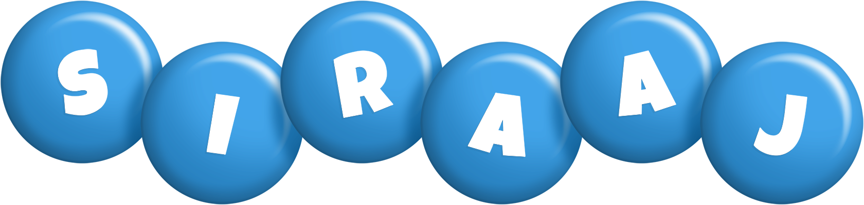 Siraaj candy-blue logo