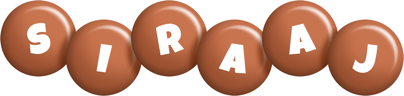 Siraaj candy-brown logo