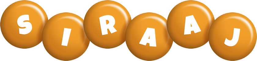Siraaj candy-orange logo