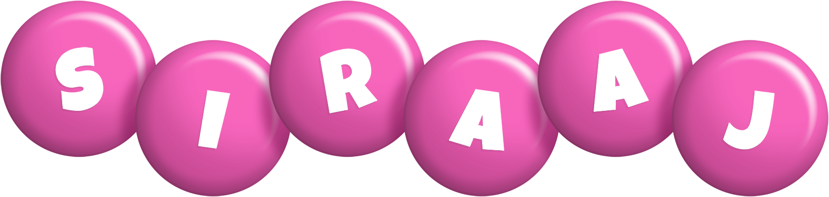 Siraaj candy-pink logo