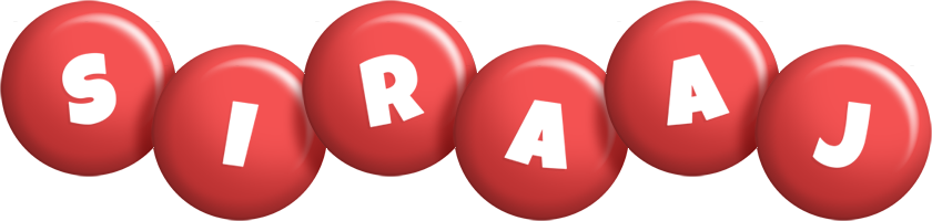 Siraaj candy-red logo